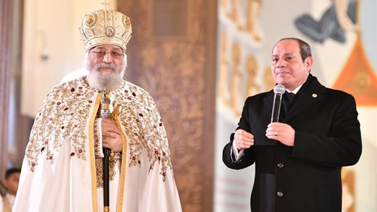 السيسي يتصل.. رئاسة الجمهورية تكشف تفاصيل الاطمئنان للبابا تواضروس